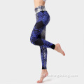 Clò-bhuailte Pants airson Running Rothaireachd Yoga